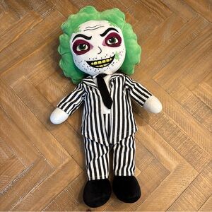 20” Beetlejuice Plush Doll Tim Burton Movie Collectible Halloween Horror Fan